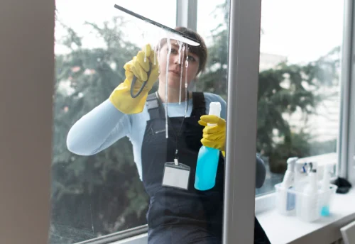 Nettoyage de vitres intérieures et extérieures à Cayriech